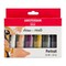 Royal Talens Amsterdam Standard Series Acrylic Color, 20ml Tubes, Set of 6 Portrait Colors (17820502)